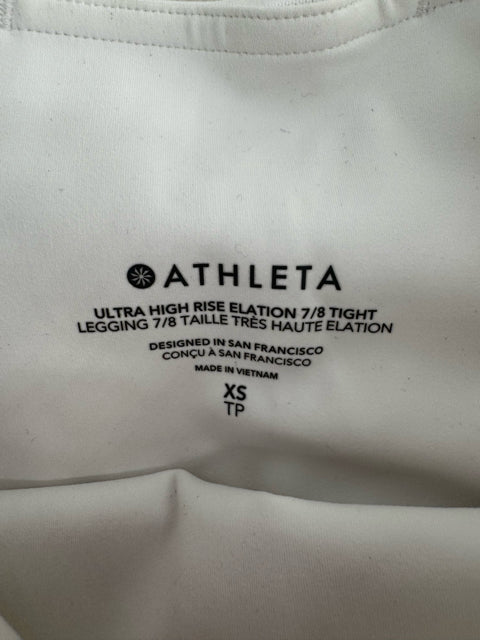 Size XS Athleta White Pants