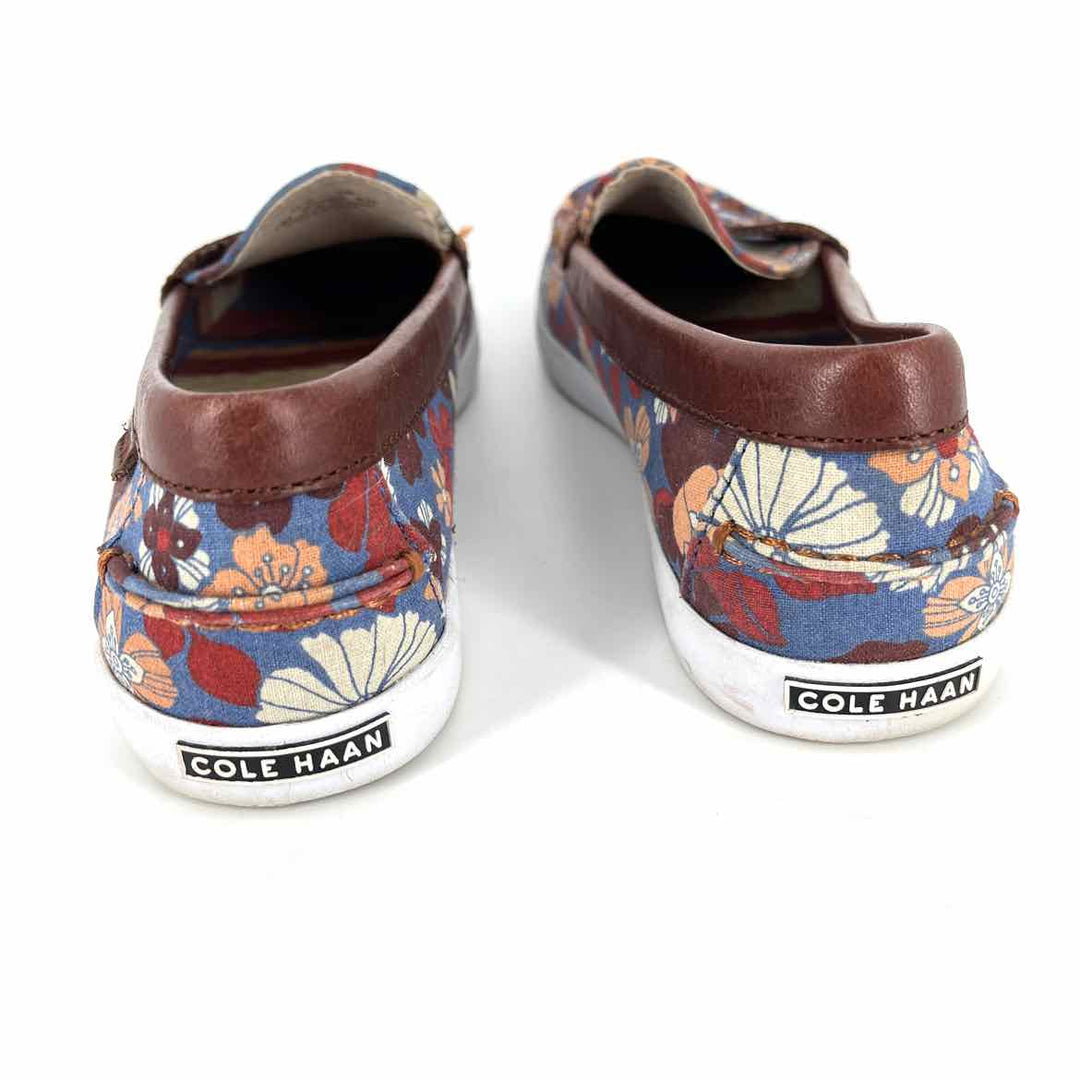 Shoe Size 8 Cole Haan Multi-Color Leather Canvas Loafers