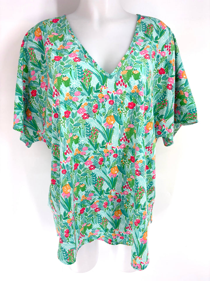 Size XL MICHELLE MCDOWELL Green Shirt