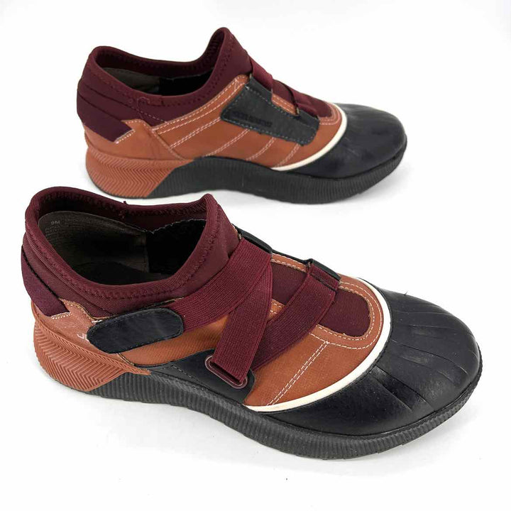 Shoe Size 9 JBU Multi-Color Faux Leather Sneakers