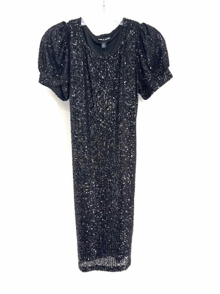 Size S CABLE &amp; GAUGE Black Dress