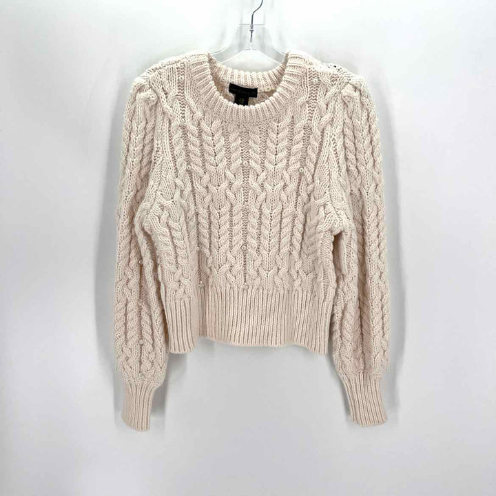 Size M HOUSE OF HARLOW Cream Sweater