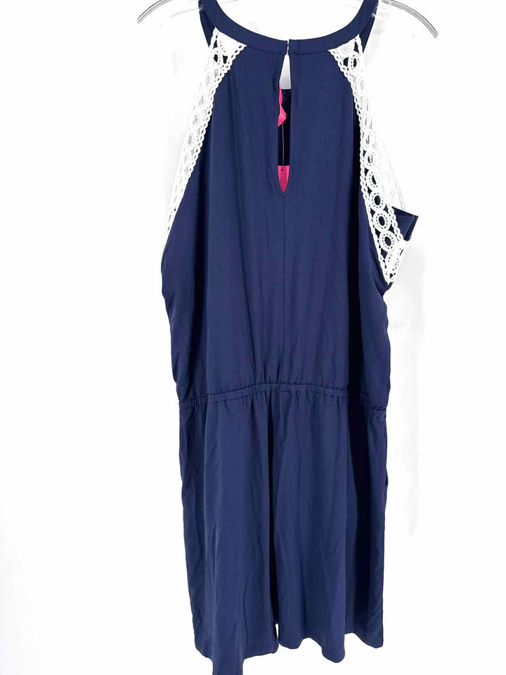 Size XL Lilly Pulitzer Navy Romper