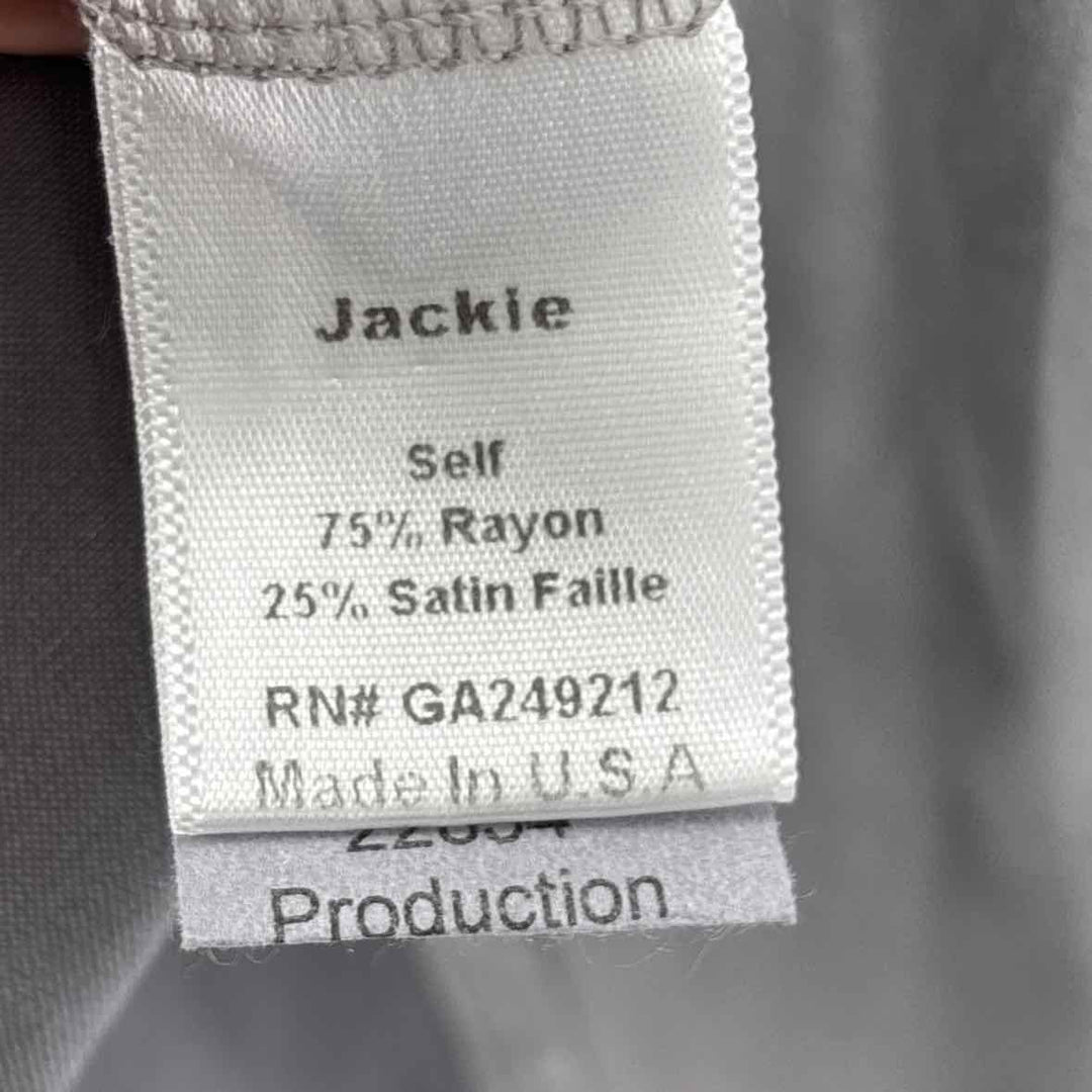 Size L Silver Silk Shirt