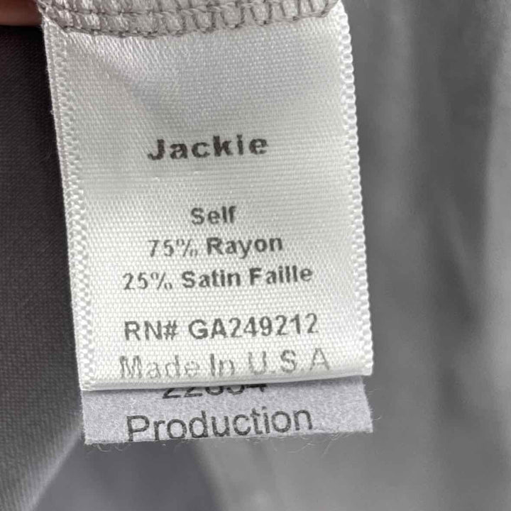 Size L Silver Silk Shirt