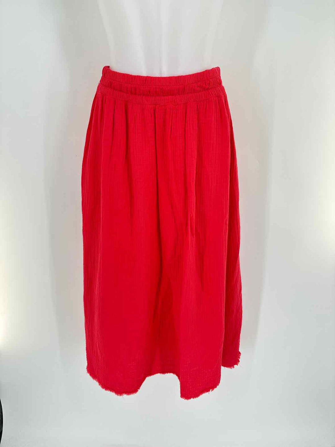 Size M NATION Red Skirt