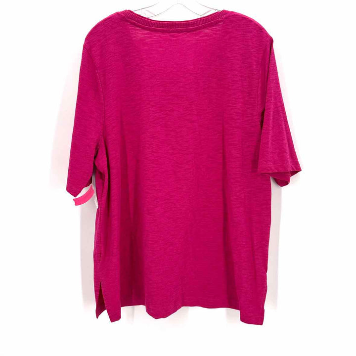 Size XL Chico's Magenta Shirt