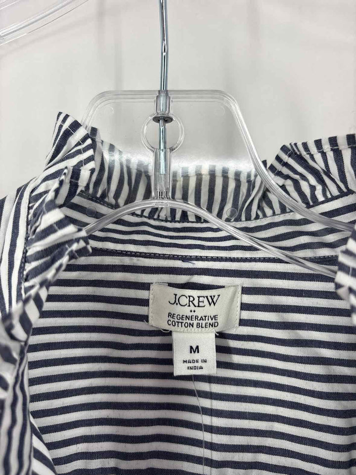 Size M J Crew Blue Shirt