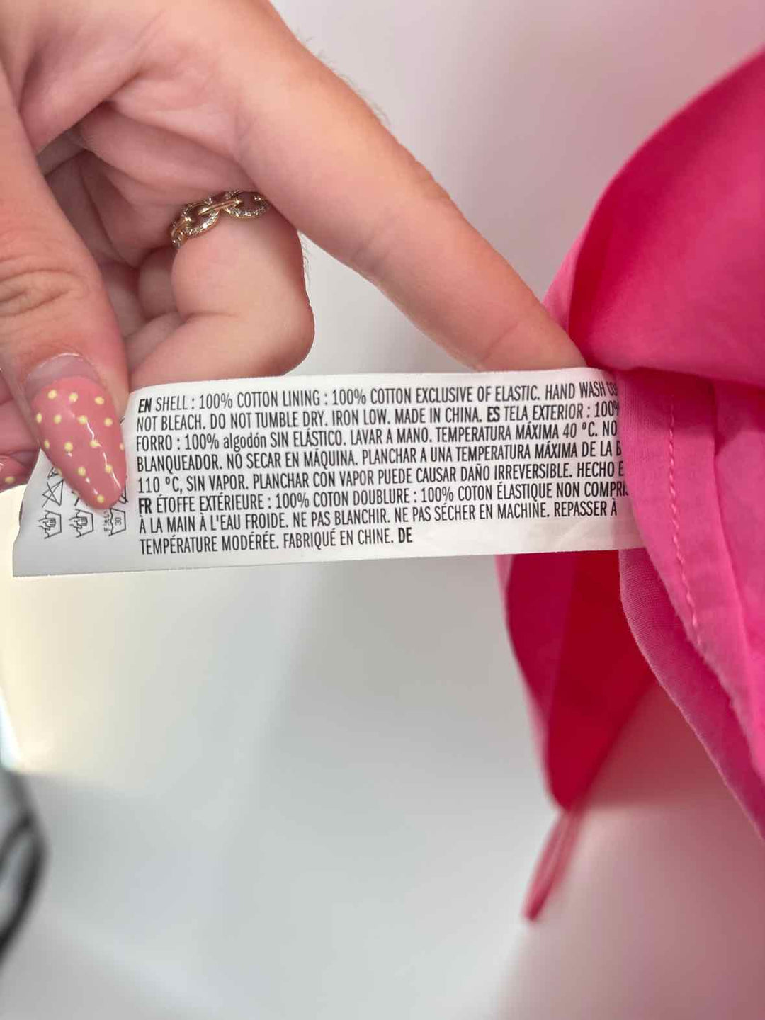 Size XS ENGLISH FACTORY Pink Dress
