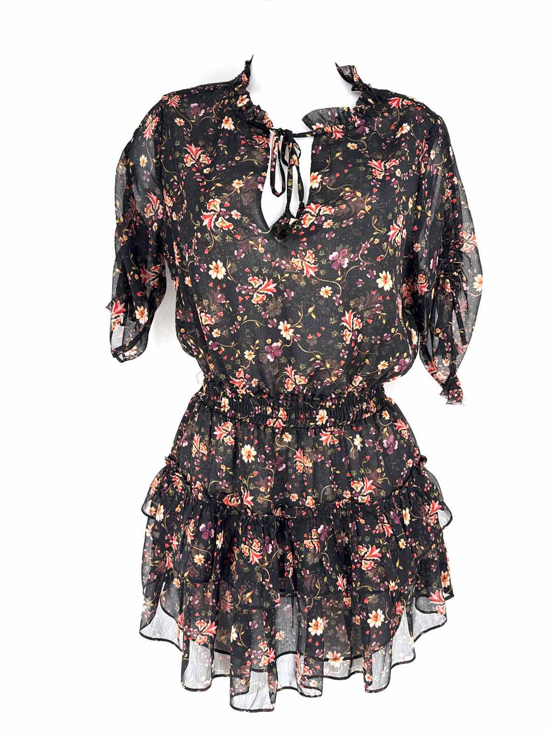 Size XS MISA Multi-Color Dress