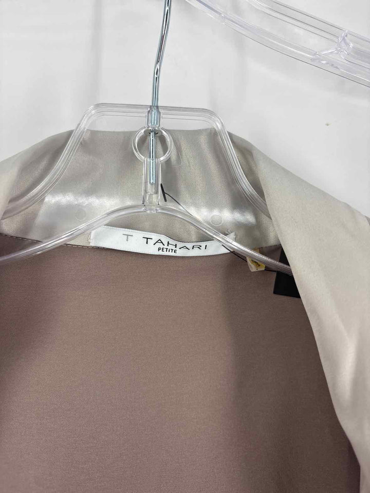Size M TAHARI Silver Shirt