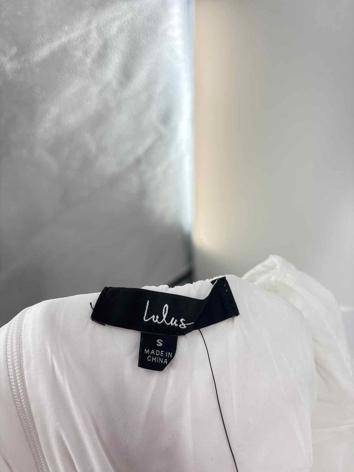 Size S LULUS White Dress
