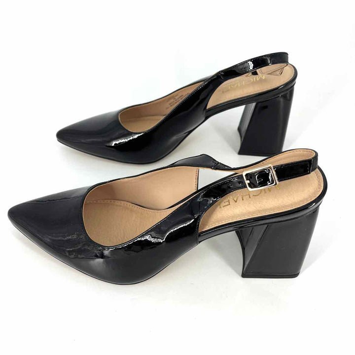 Shoe Size 10 Michael Kors Black PATENT Pumps