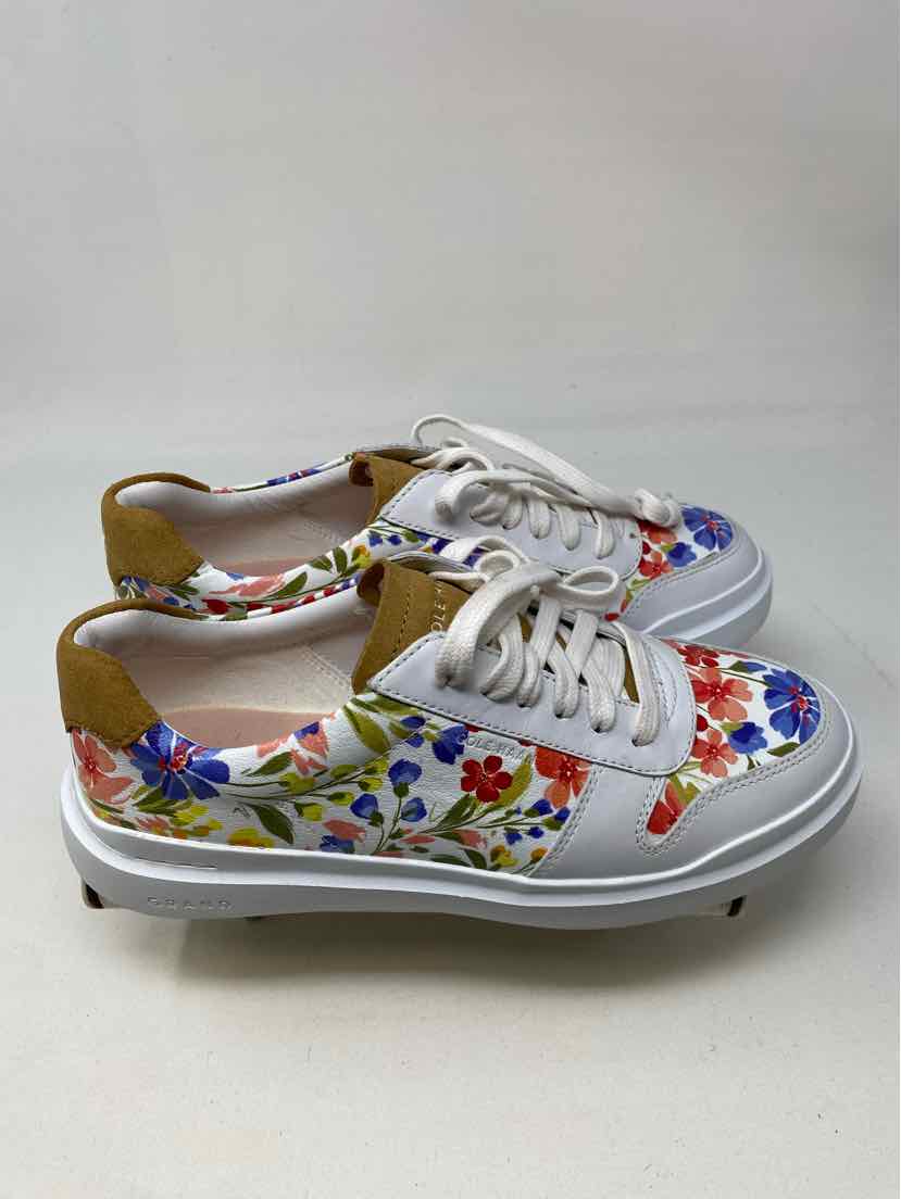 Shoe Size 7.5 Cole Haan White Print Sneakers