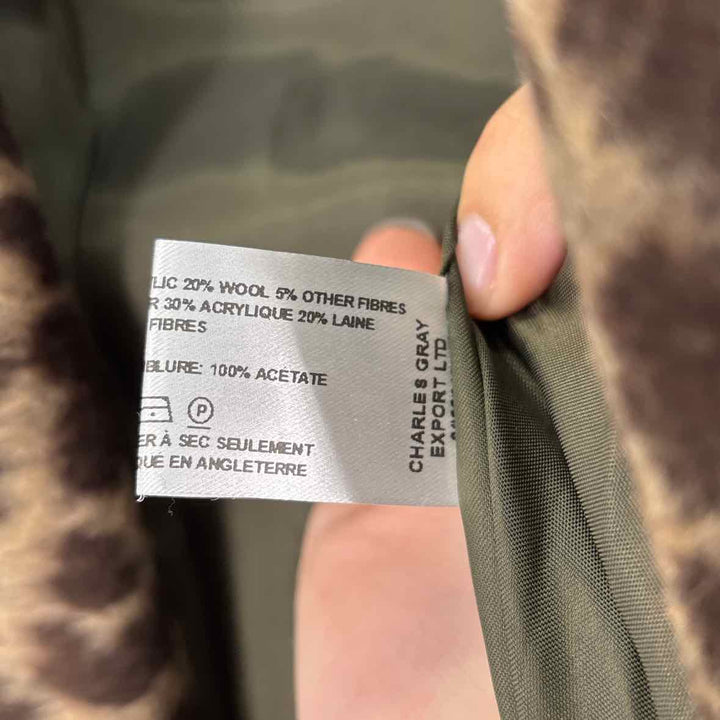 Size ADRIANO GOLDSCHMIED Anthropologie Brown Print Jacket