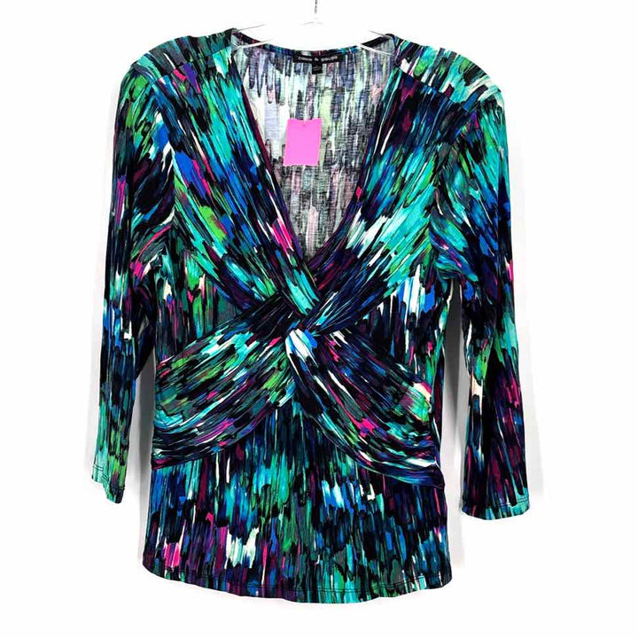 Size L CABLE & GAUGE Multi-Color Shirt