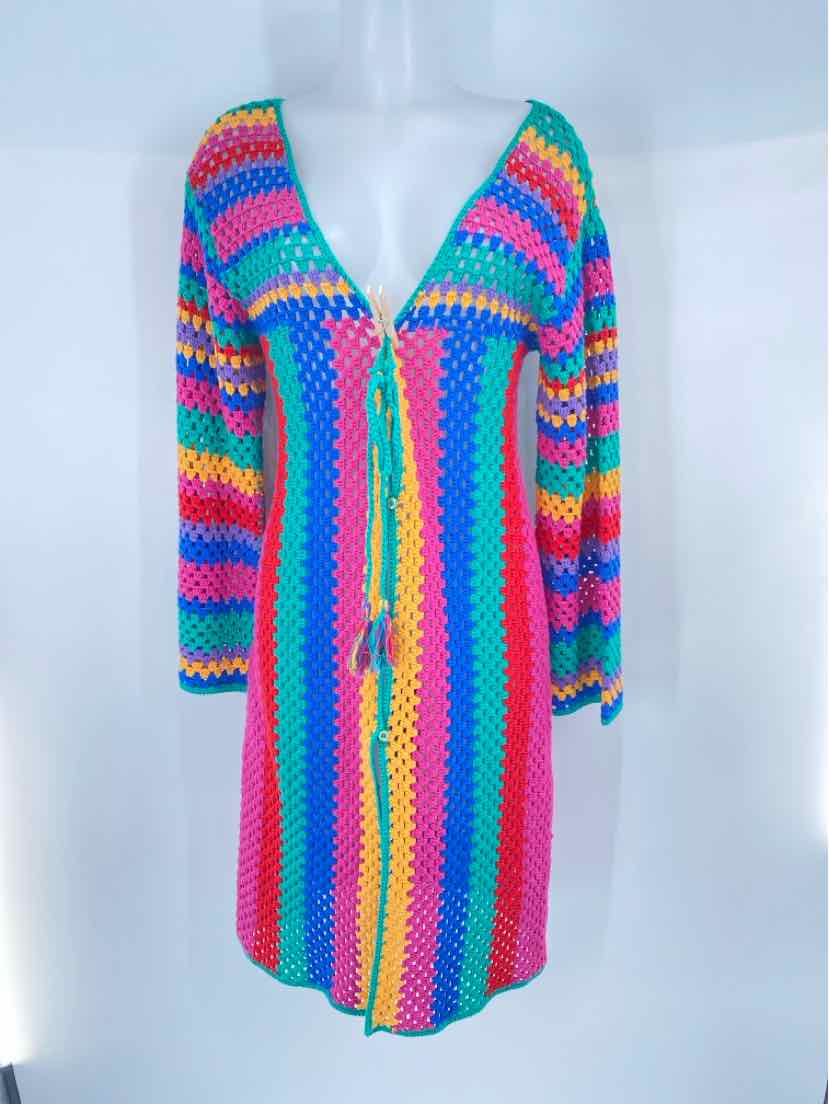 Size S FARM RIO Multi-Color Coverup