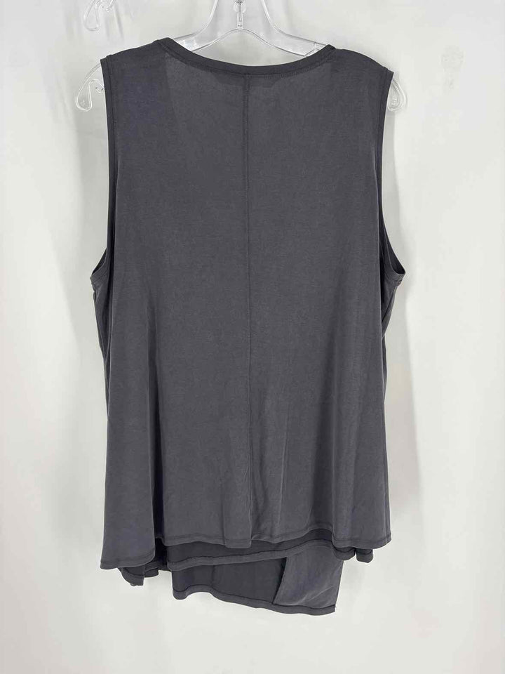 Size 2X RACHEL ZOE Gray Shirt