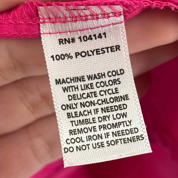 Size L Magenta Shirt