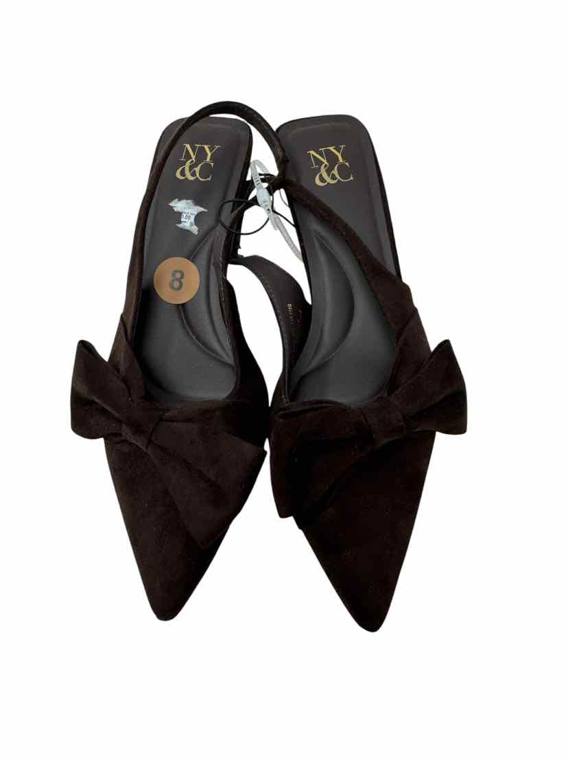 Shoe Size 8 NY & CO Brown Pumps