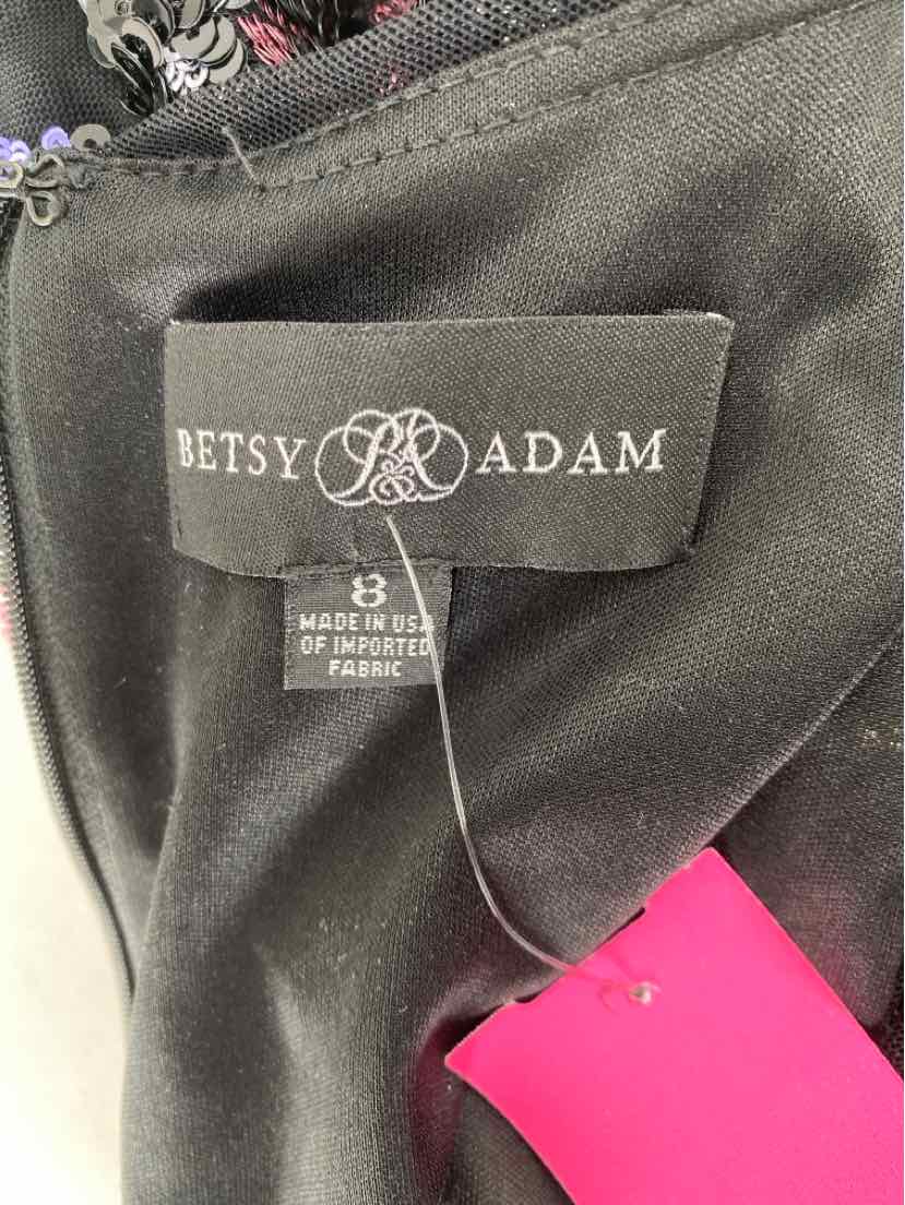 Size 8 BETSY ADAMS Black PROM