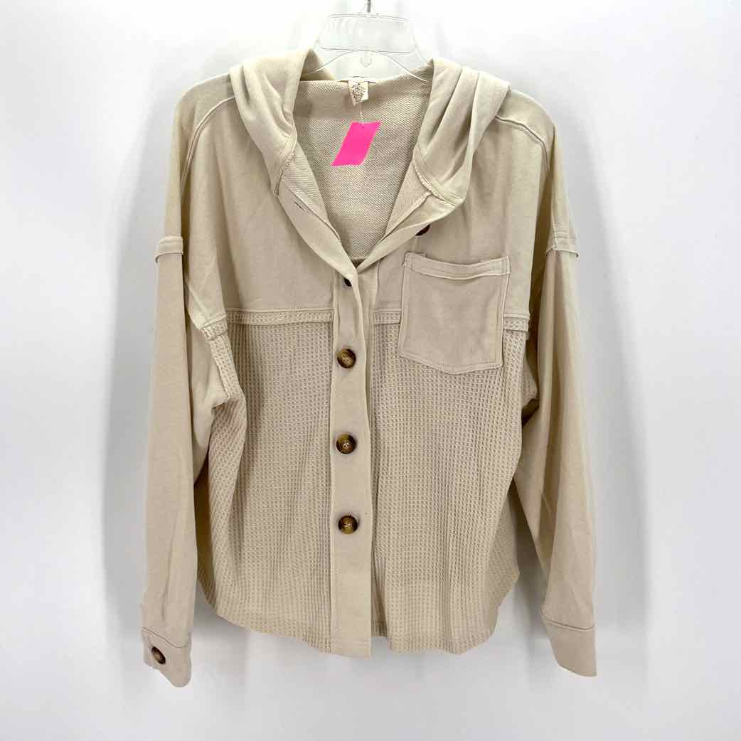 Size M Cream Thermal Jacket