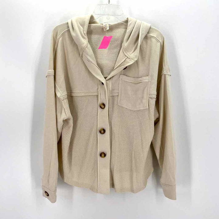 Size M Cream Thermal Jacket