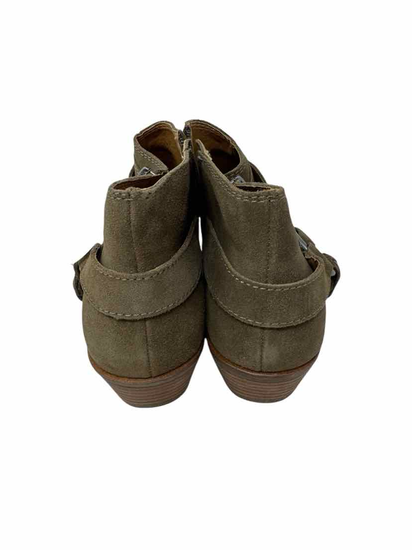 Shoe Size 10 LUCKY Olive Suede Boots