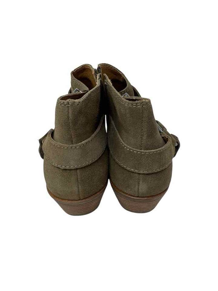 Shoe Size 10 LUCKY Olive Suede Boots