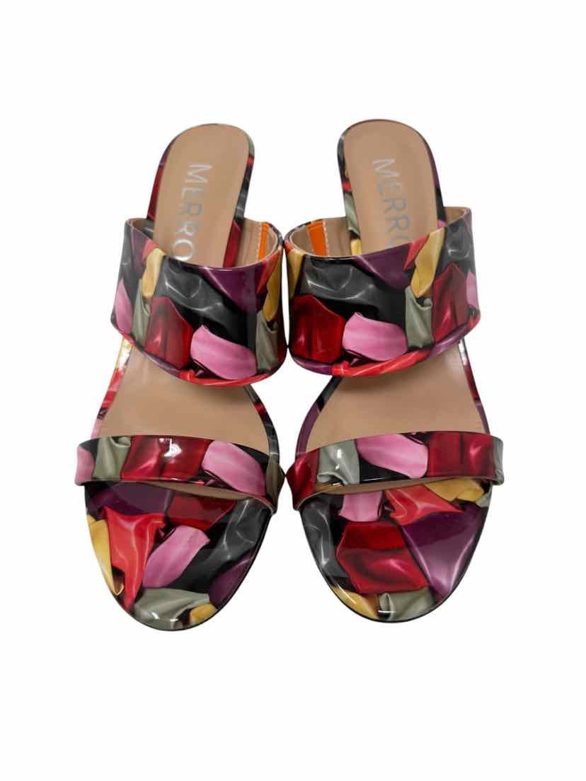 Shoe Size 10.5 Multi-Color Sandals