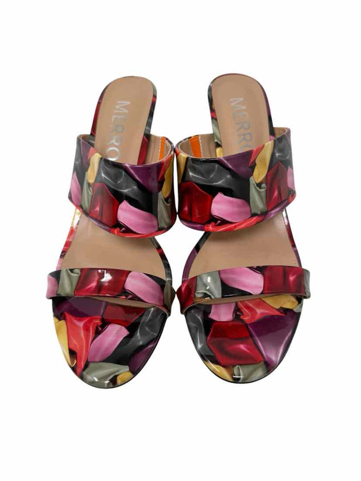 Shoe Size 10.5 Multi-Color Sandals