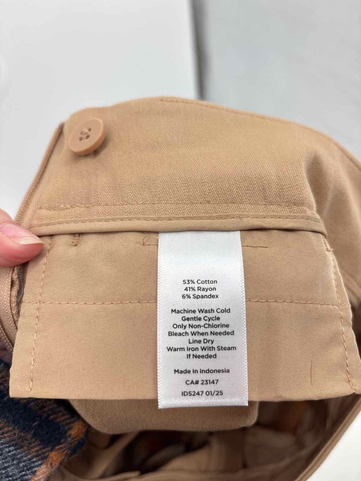 Size 2 Talbots Tan Pants