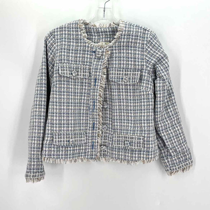 Size M SPARTINA Multi-Color Tweed Jacket