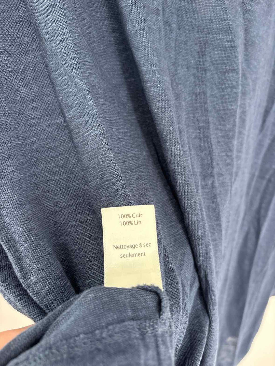 Size L ECRU Blue Shirt