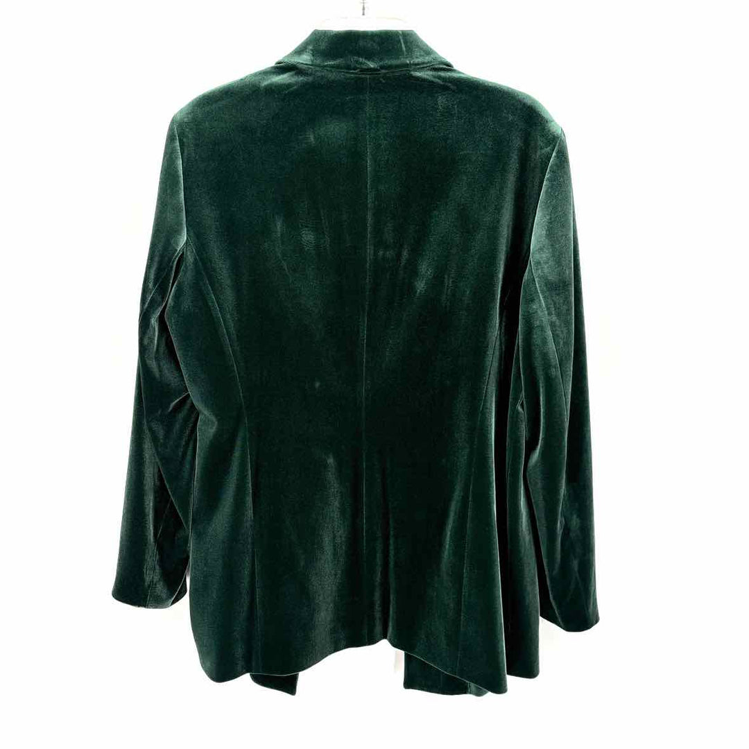 Size XL BAR 111 Green Velvet Jacket