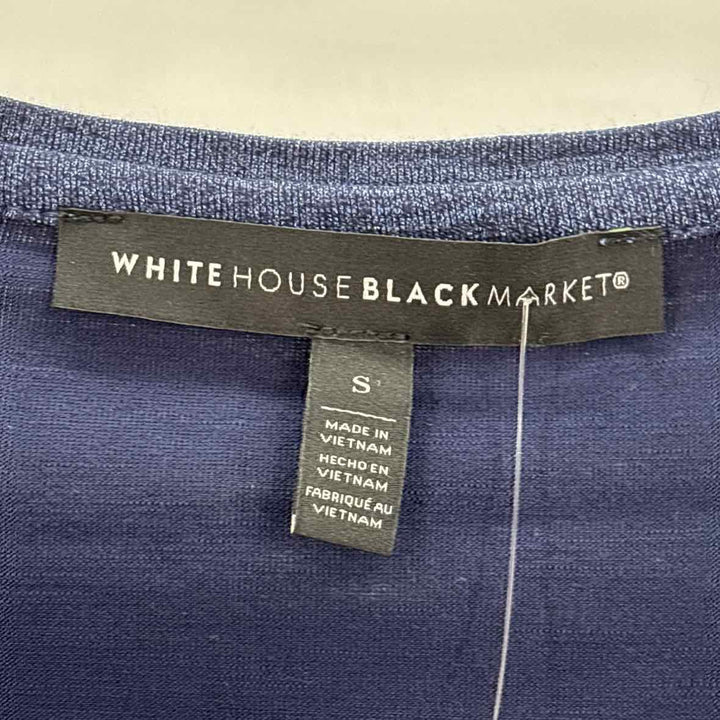 Size S White House Black Market Navy Shirt