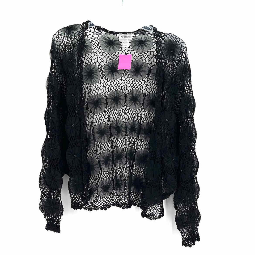 Size S/M Chico's Black Sweater
