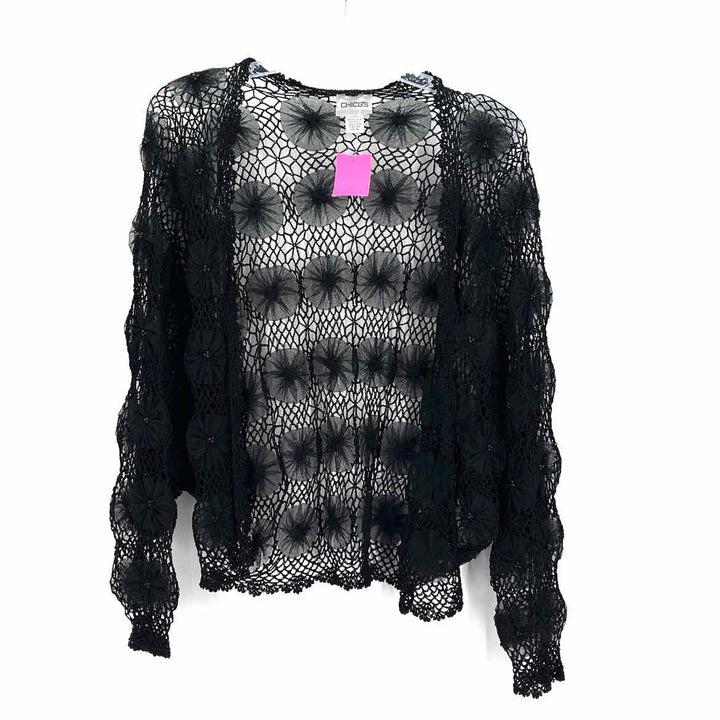 Size S/M Chico's Black Sweater