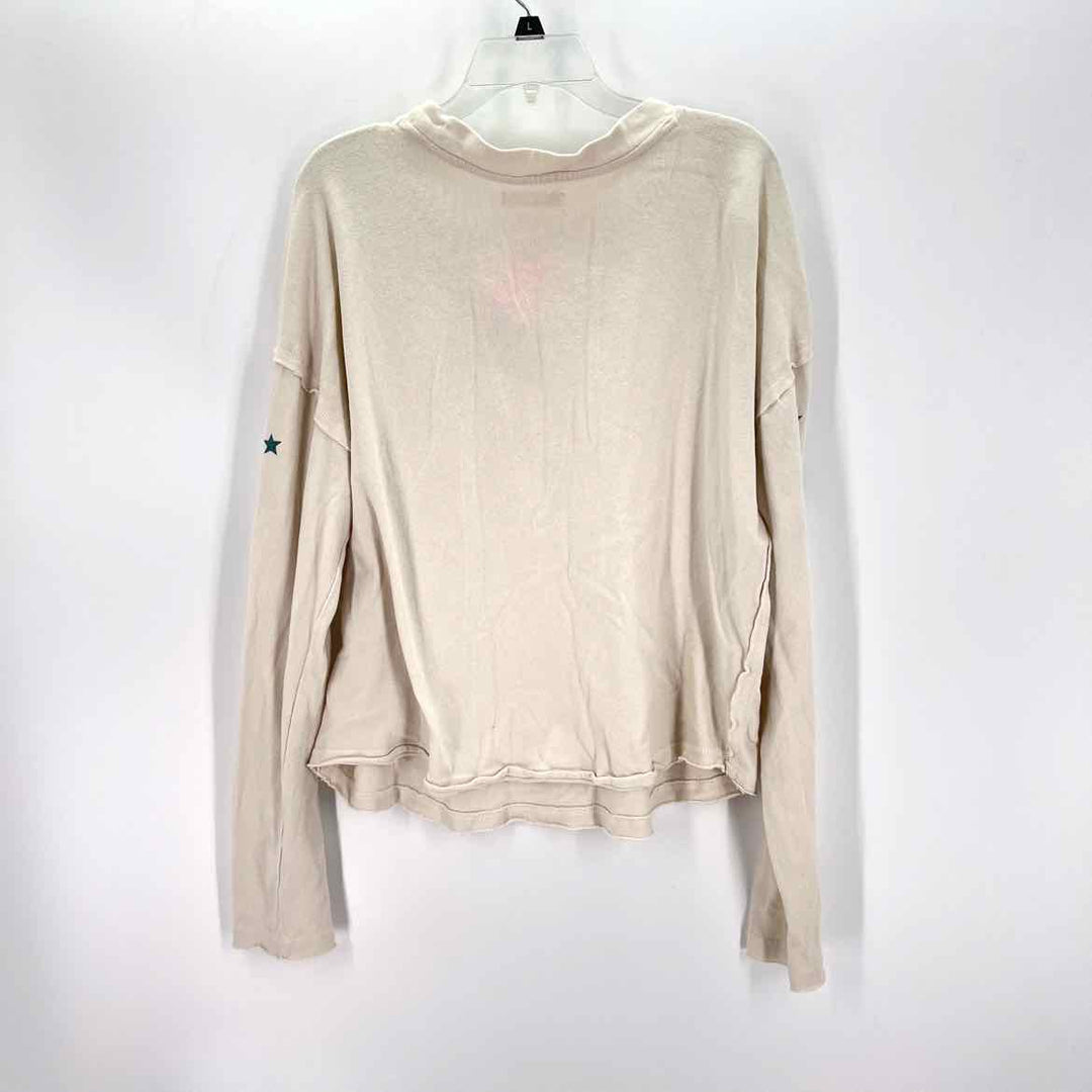 Size XL WE THE FREE Cream Shirt