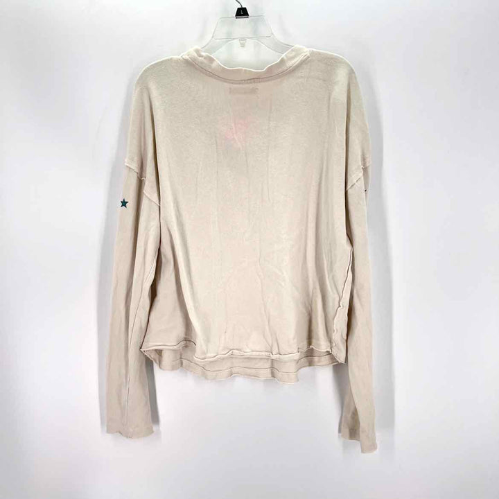 Size XL WE THE FREE Cream Shirt