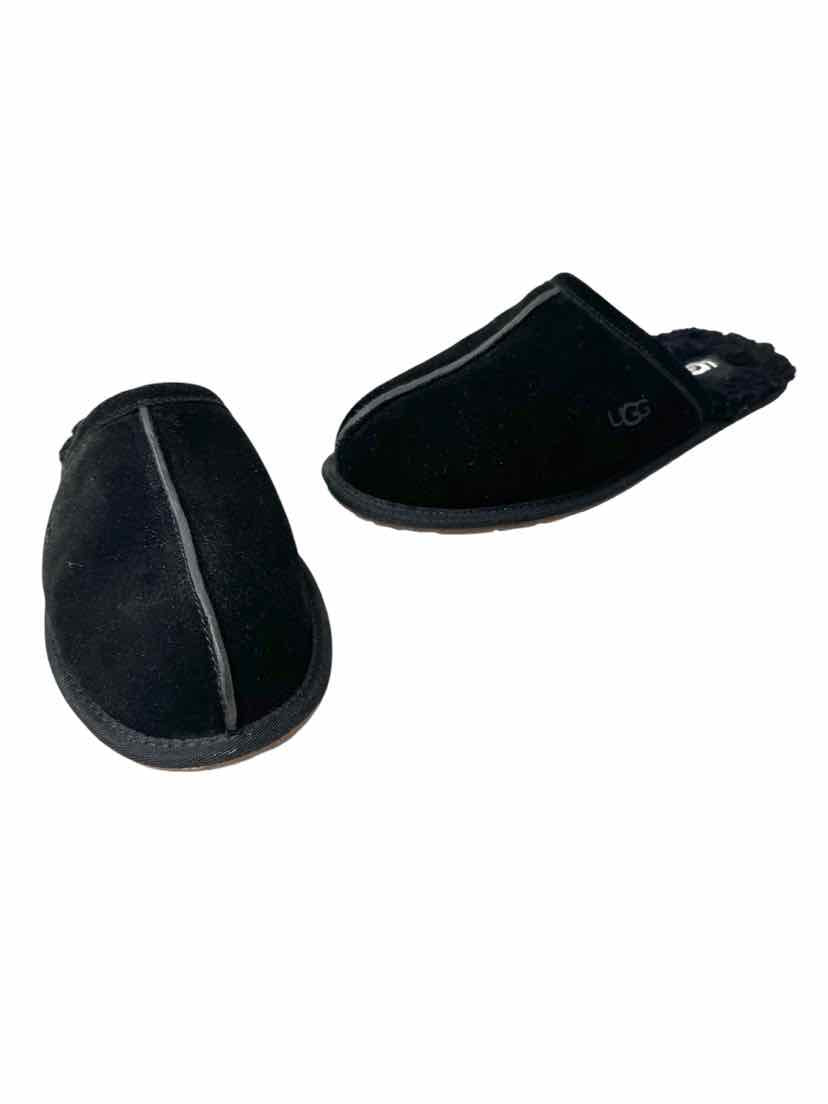 Size 8 Ugg Black Suede Slip