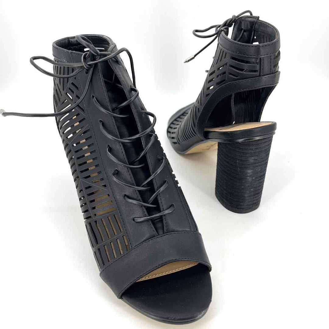 Shoe Size 11 Sam Edeleman Black Lace Sandals