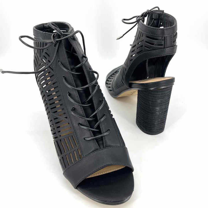 Shoe Size 11 Sam Edeleman Black Lace Sandals