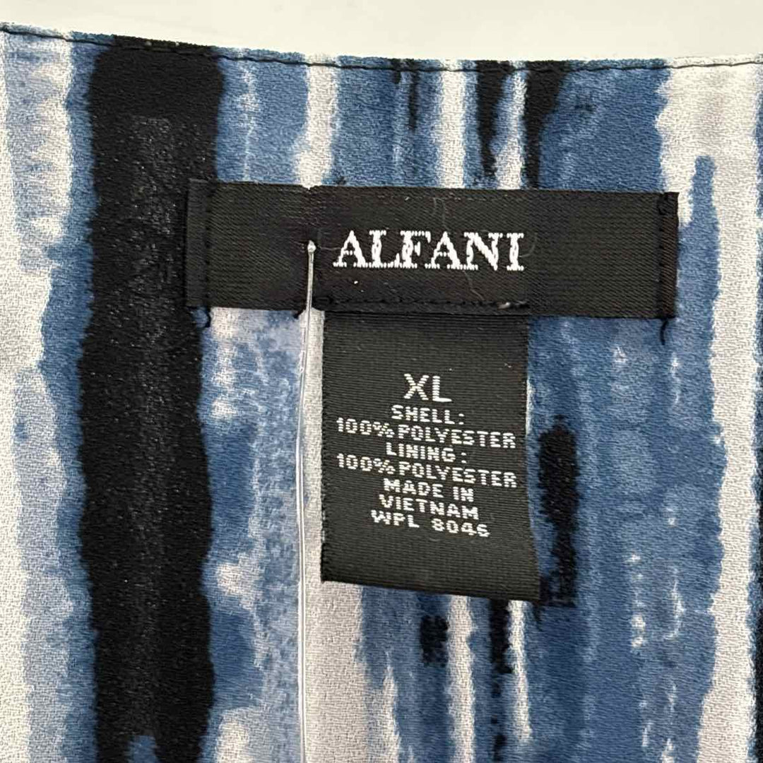 Size XL ALFANI Navy Shirt