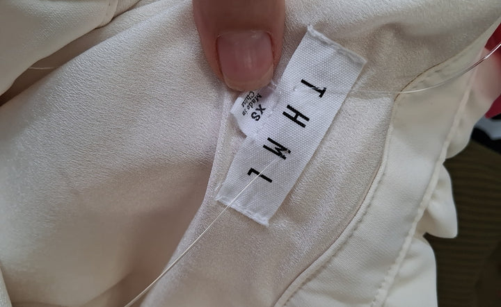 Size XS THML Ivory Dress