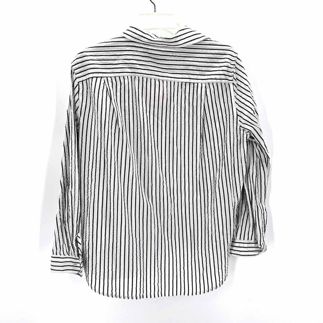 Size L Ann Taylor Gray Shirt