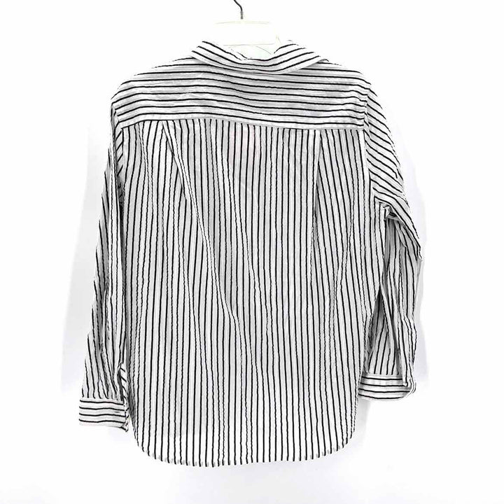 Size L Ann Taylor Gray Shirt