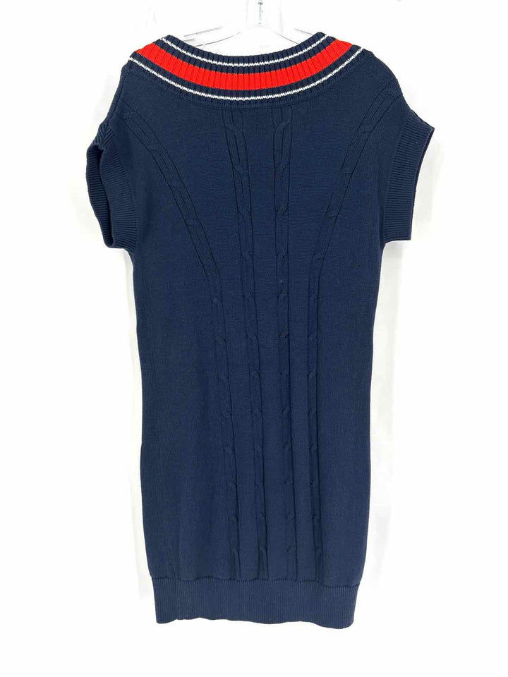 Size 38 Lacoste Navy Knit Dress