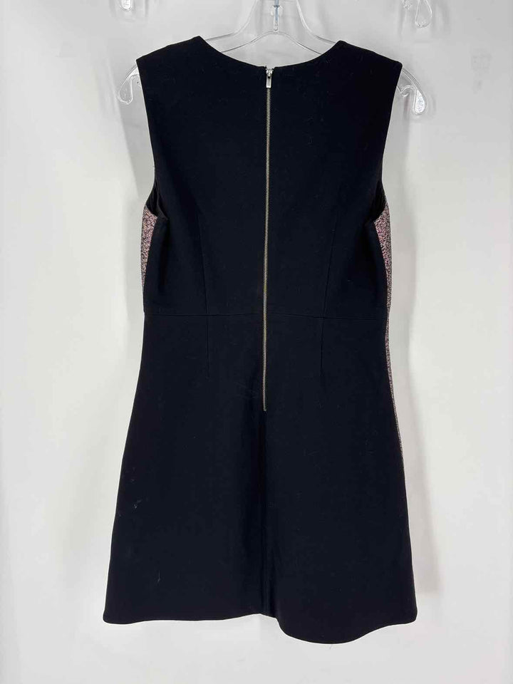 Size 6 DIANE VON FURSTENBERG Silver Dress