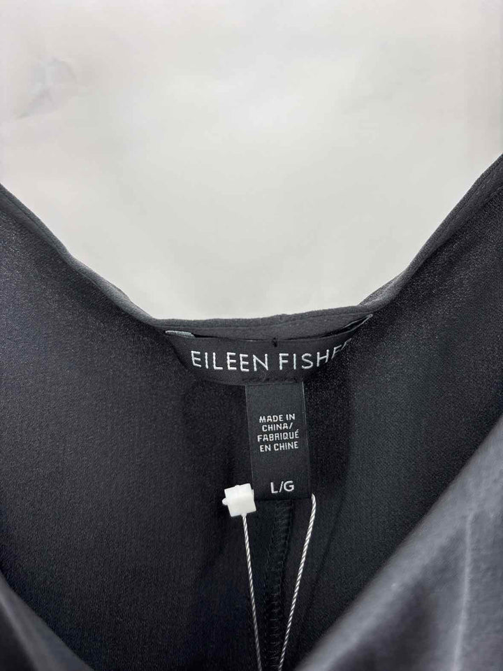 Size L Eileen Fisher Gray Shirt